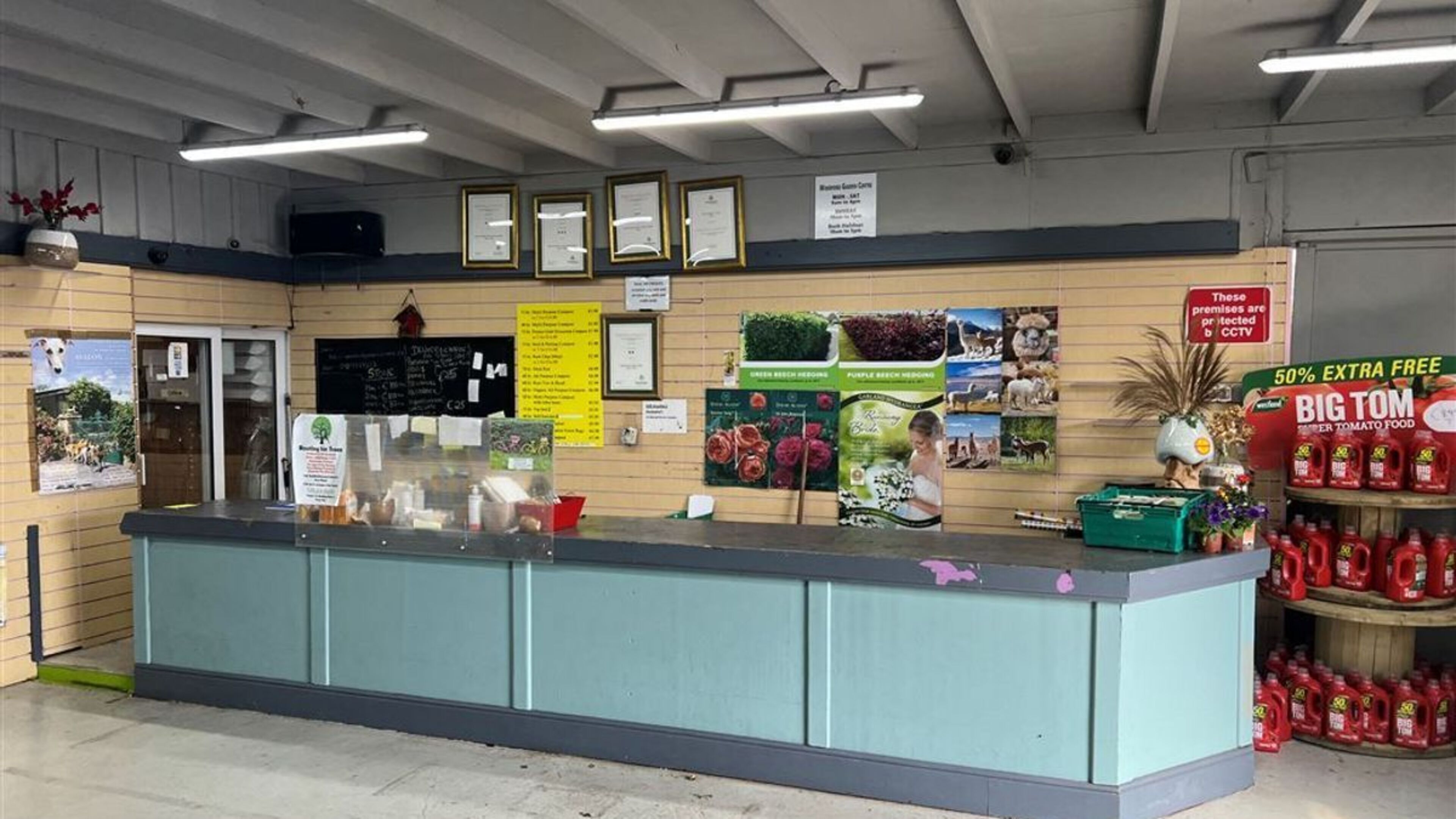 Planning sought to transform former garden centre into coffee shop